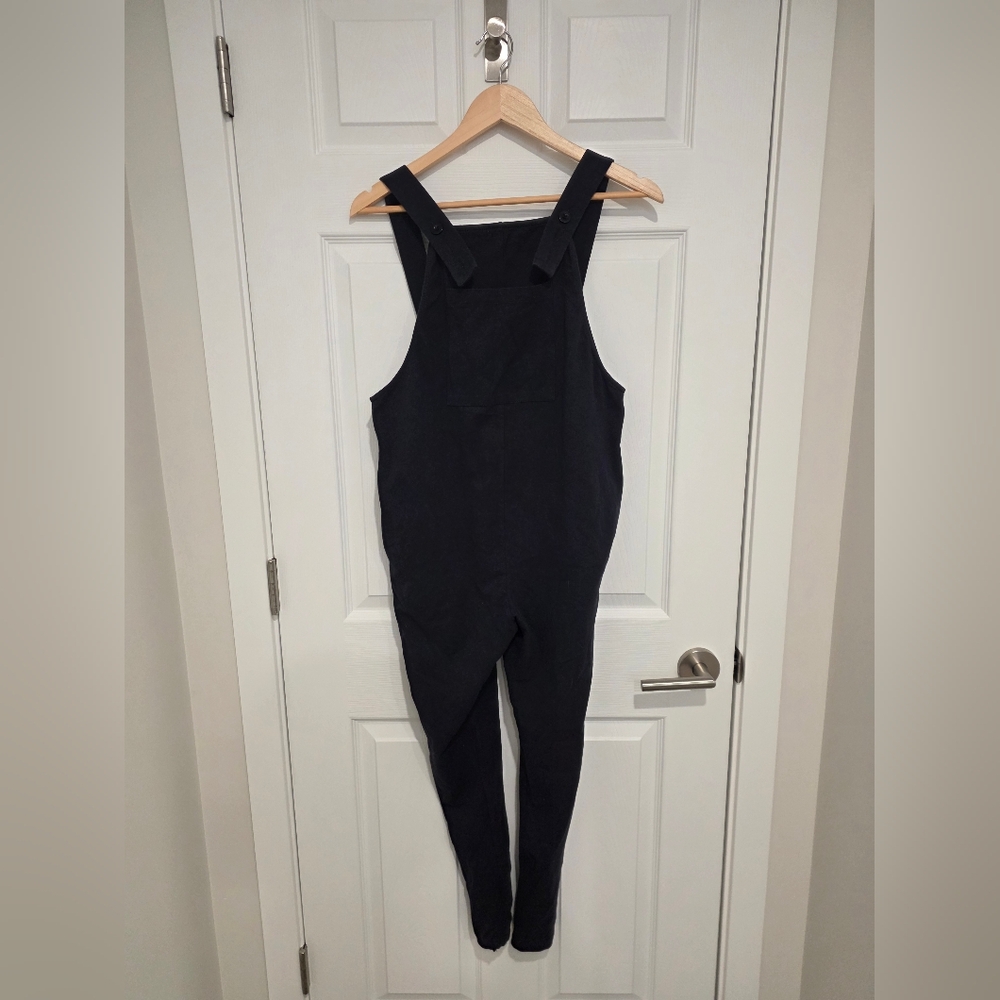 NWOT Legoe Heritage Maternity Sleeveless Overalls Jumpsuit